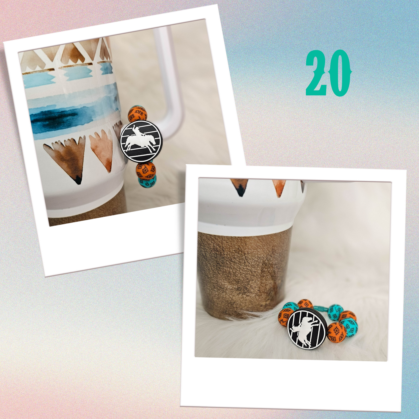 Beaded Handle Charm