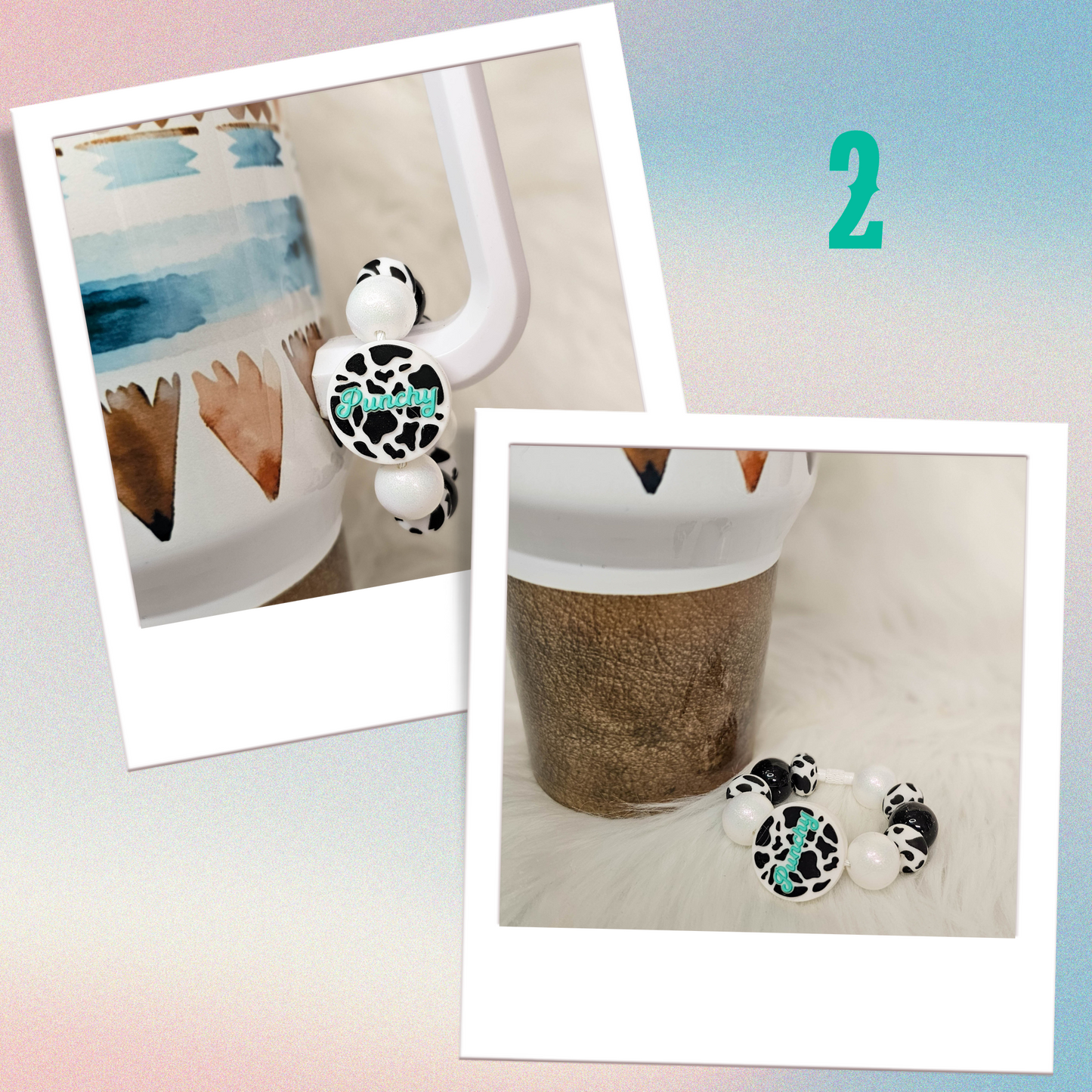 Beaded Handle Charm