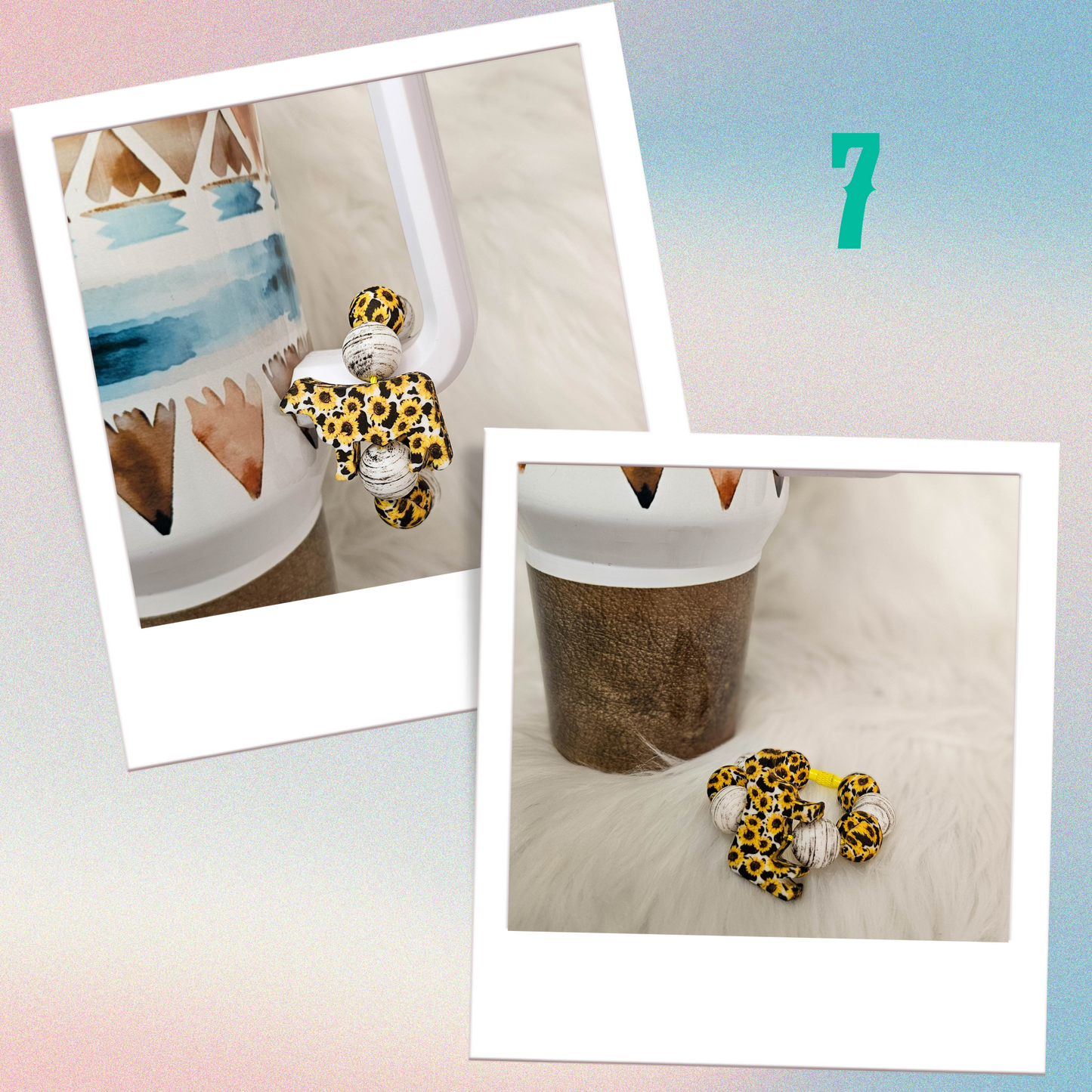 Beaded Handle Charm