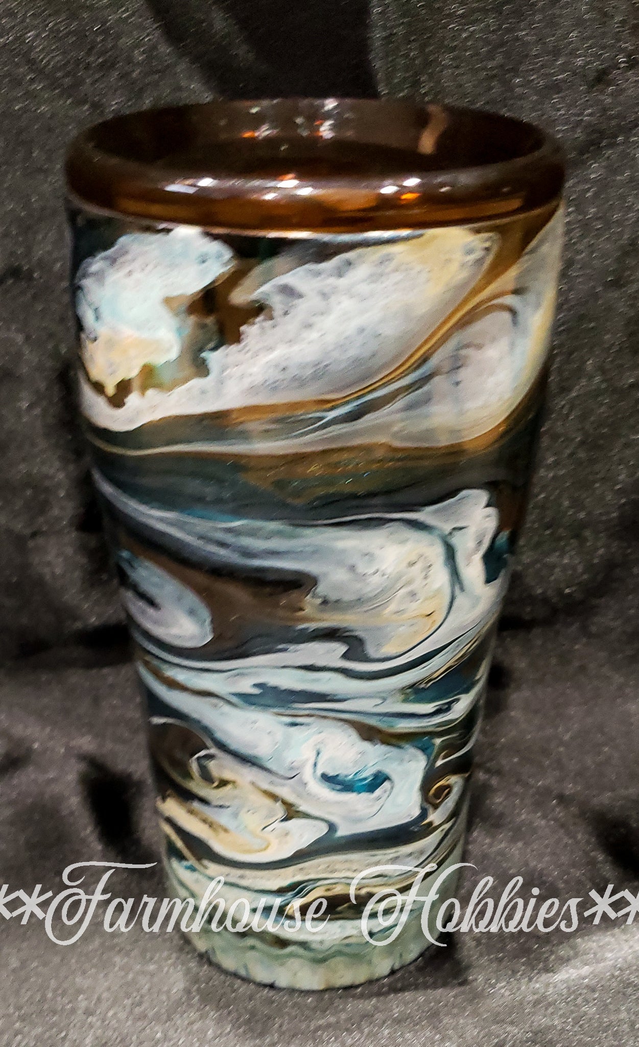 Blue & Gold Storm RTS Drinkware Farmhouse Hobbies