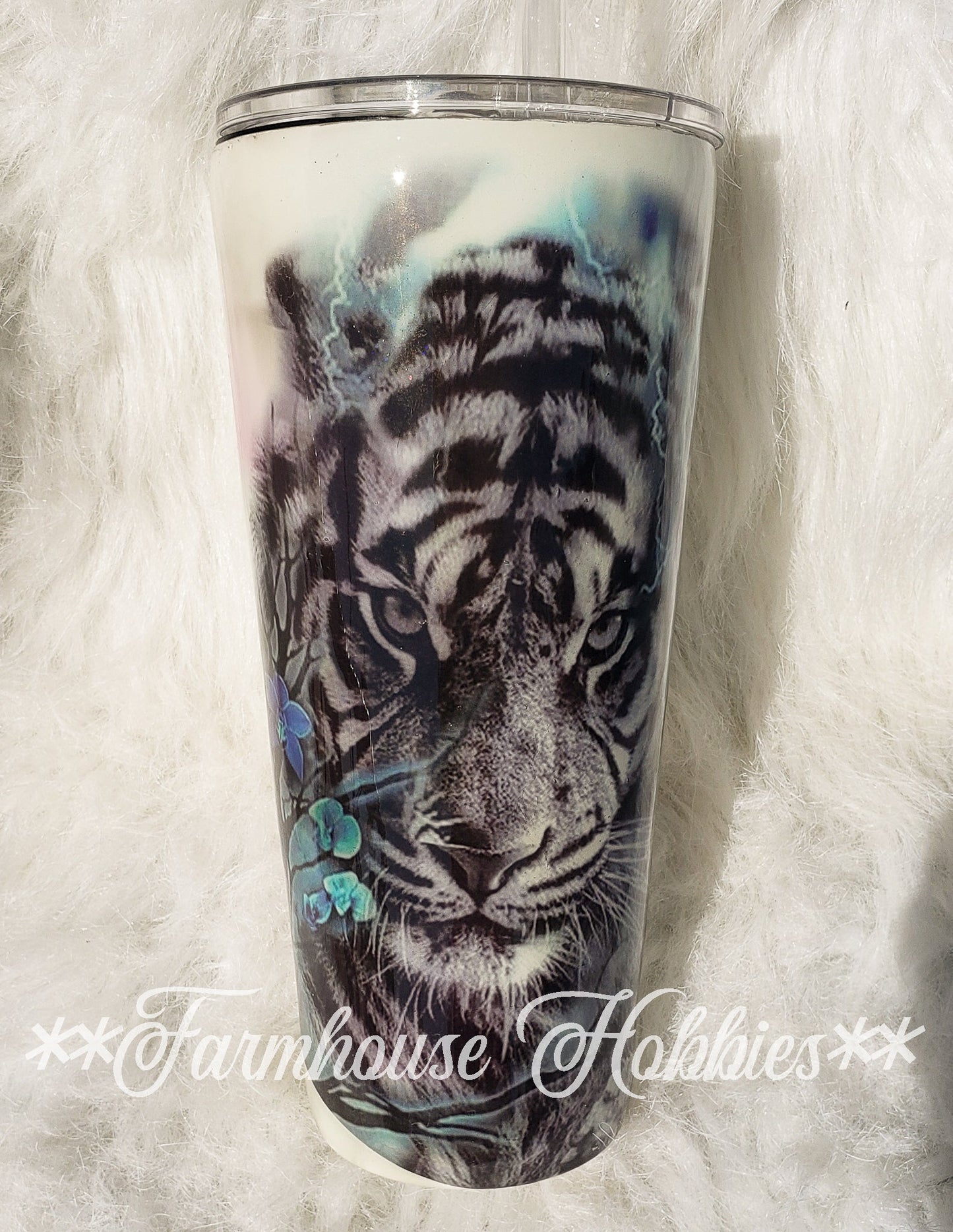 Tiger Smoke Effect RTS Drinkware Farmhouse Hobbies