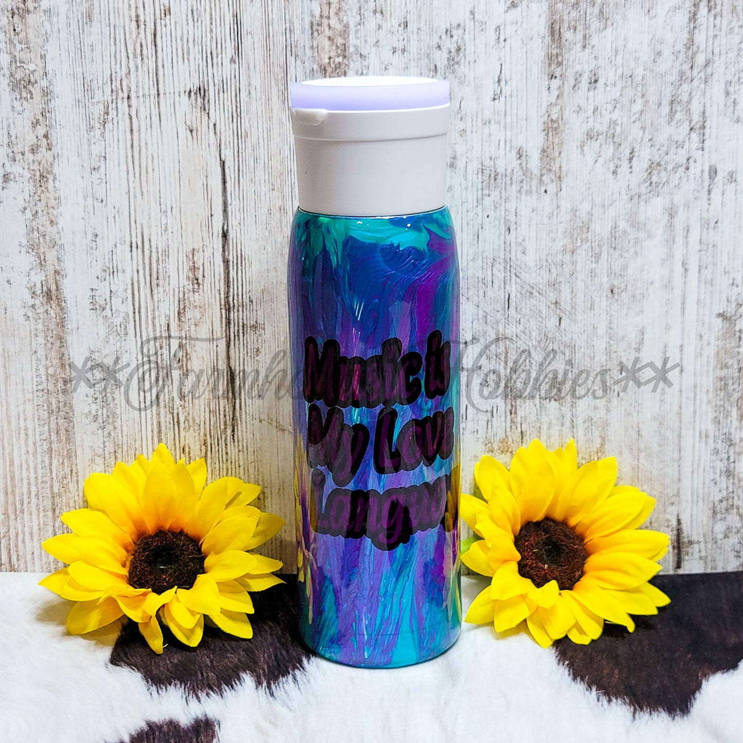 22 oz Speaker Love Language RTS Drinkware Farmhouse Hobbies