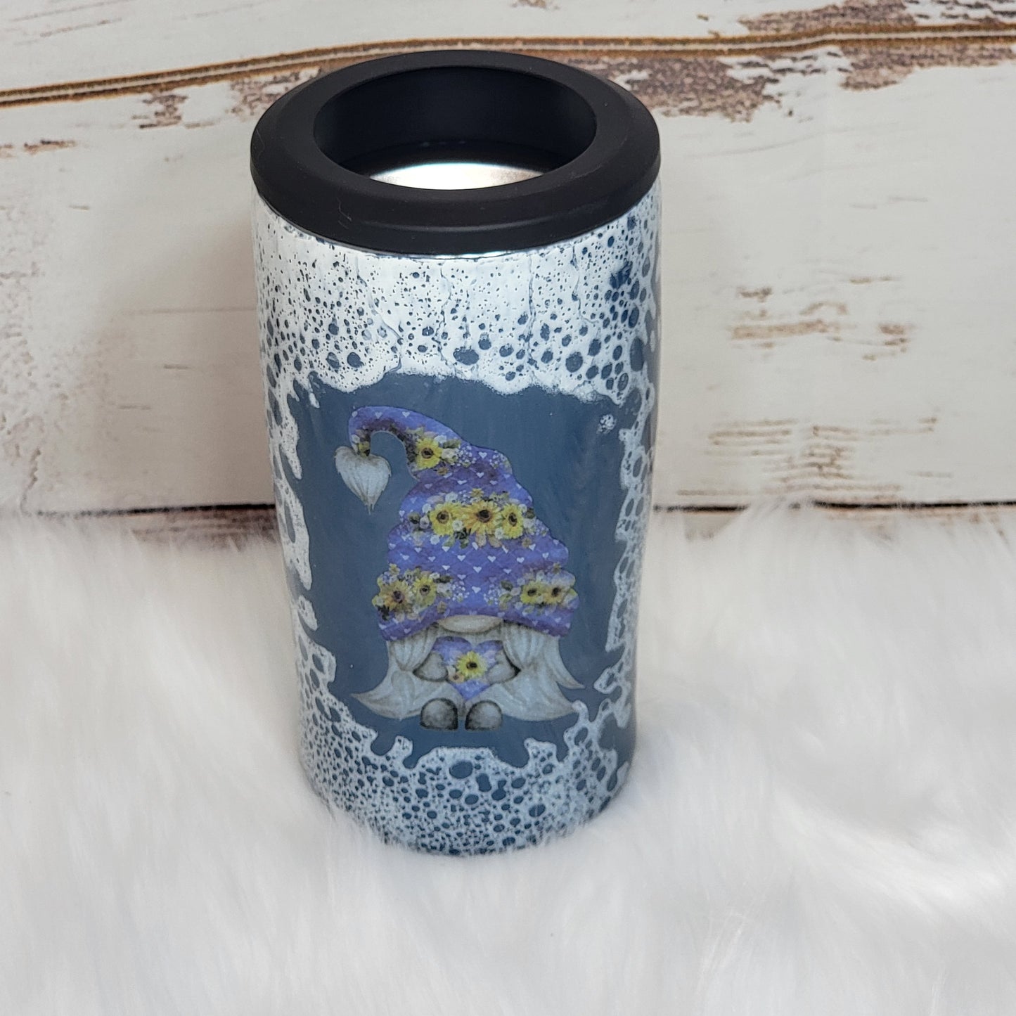 4 n 1 Can Cooler Sunflower Gnome RTS Drinkware Farmhouse Hobbies