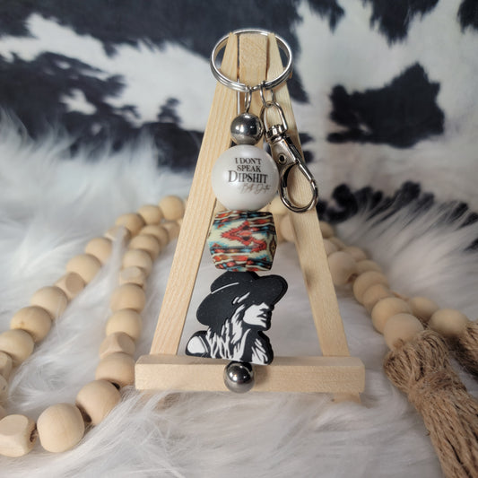 Beaded Keychain with custom gift design