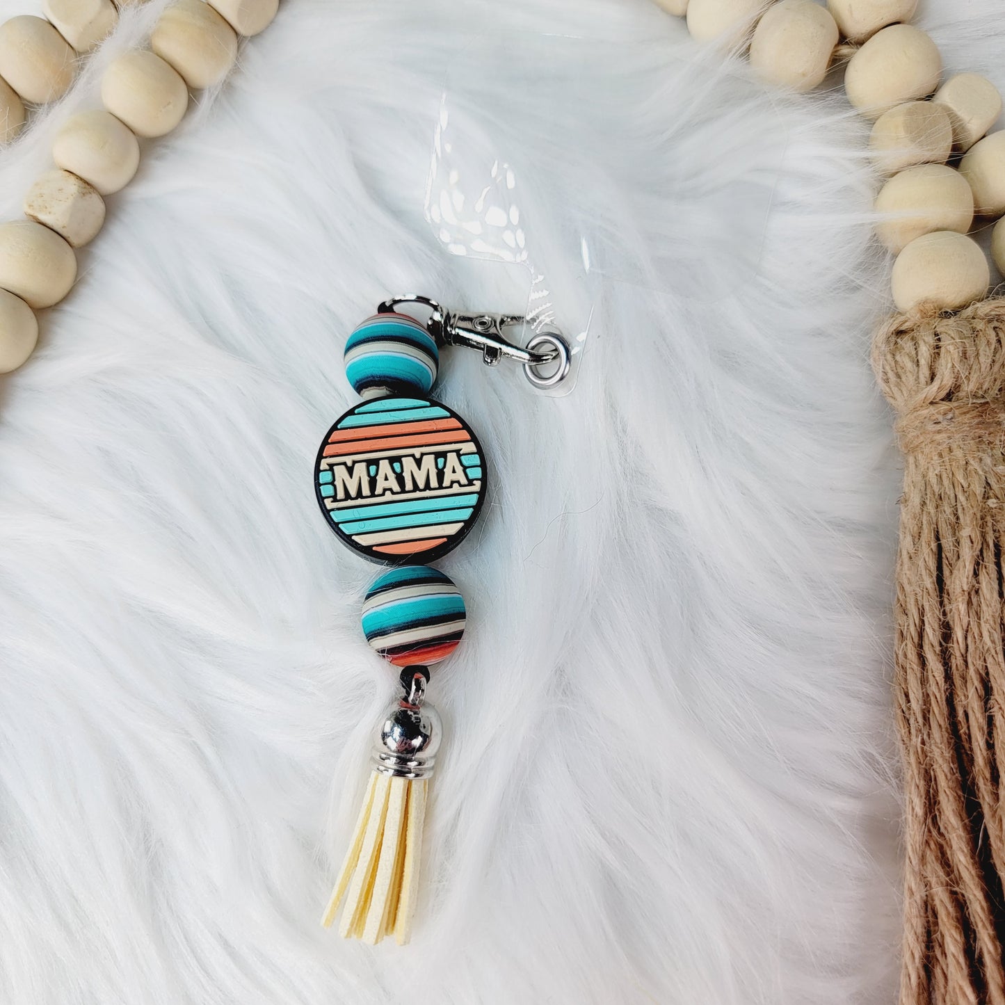 Beaded Phone Charm with custom charm design