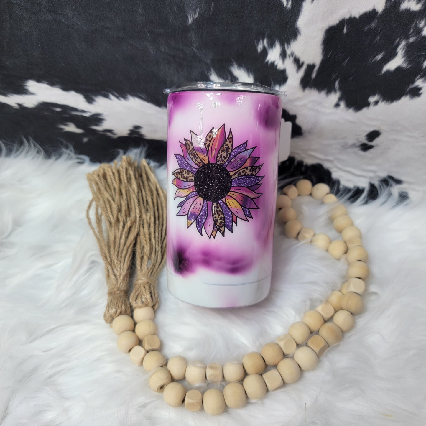 12 oz Kids Duo-Purple Sunflower Farmhouse Hobbies