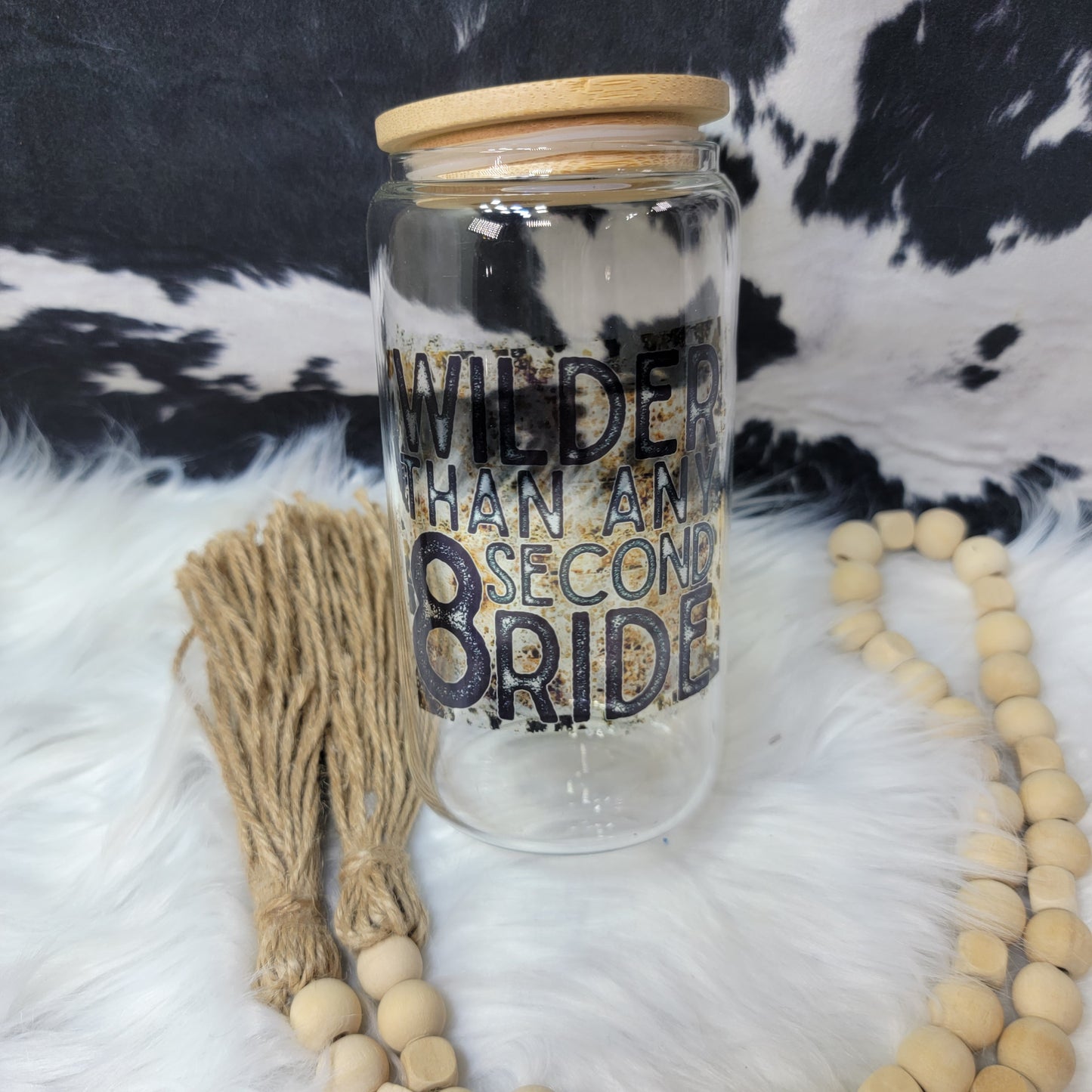 16 oz Glass Can - 8 sec Ride Farmhouse Hobbies