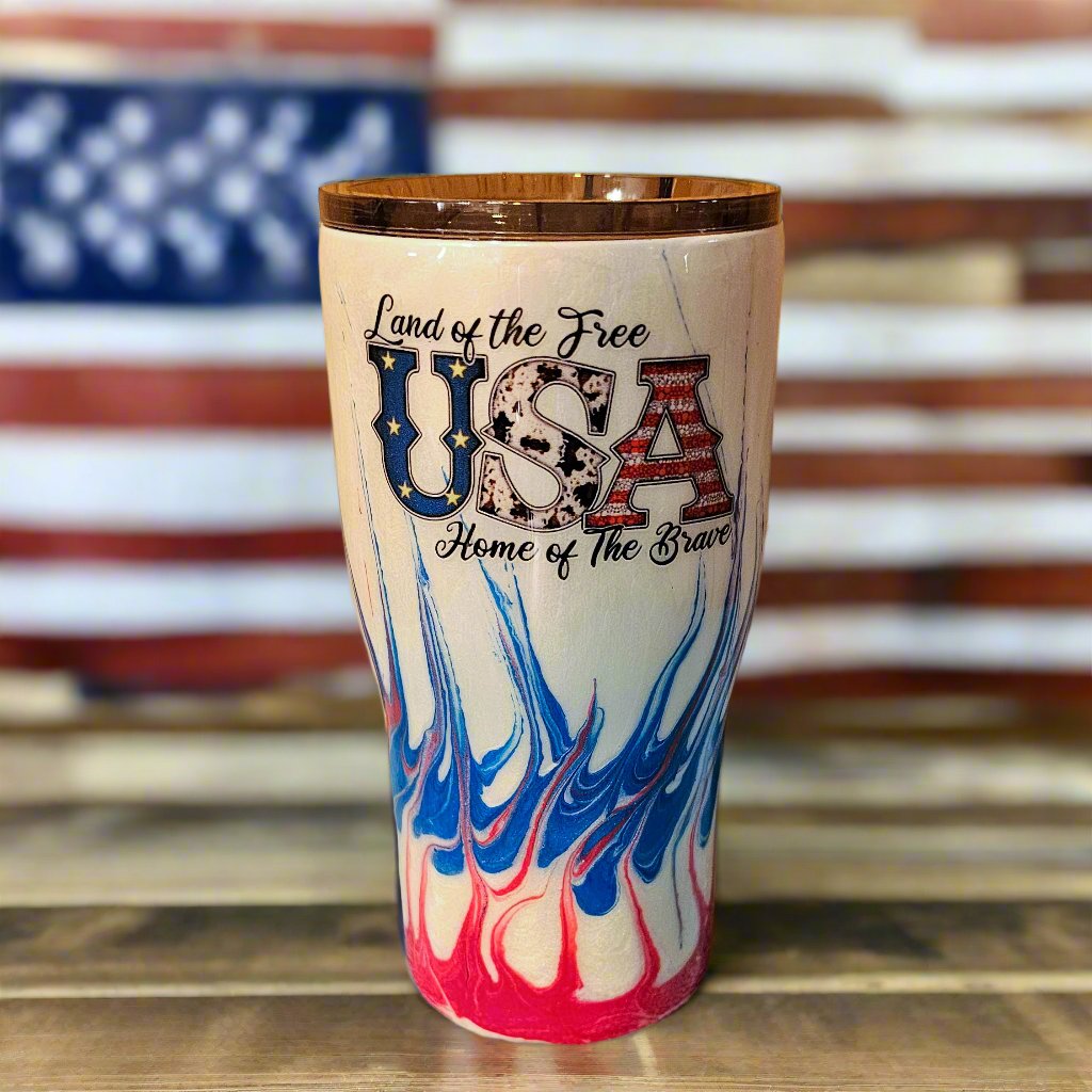 30 oz Reg - USA with custom gift design
