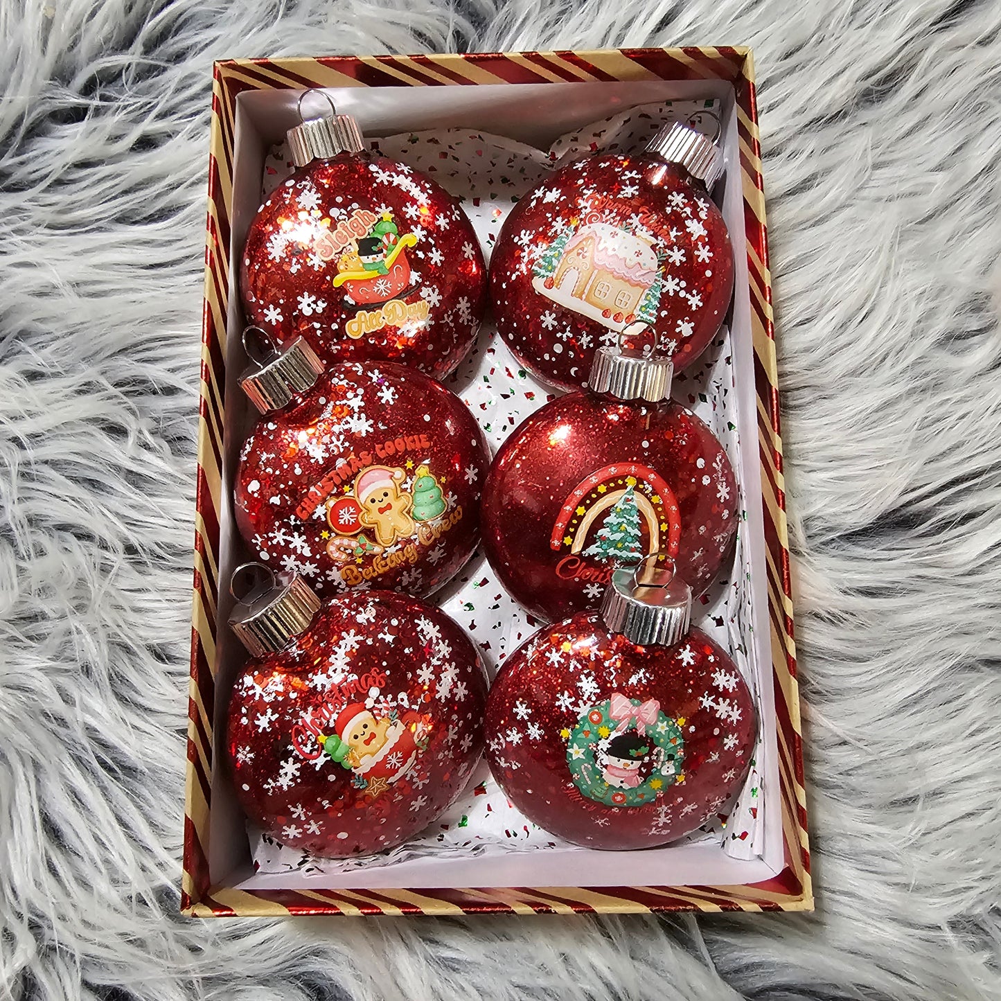 Christmas Ornament - Gingerbread with custom gift design