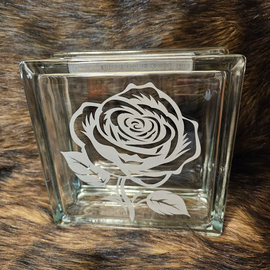 Etched Glass Blocks