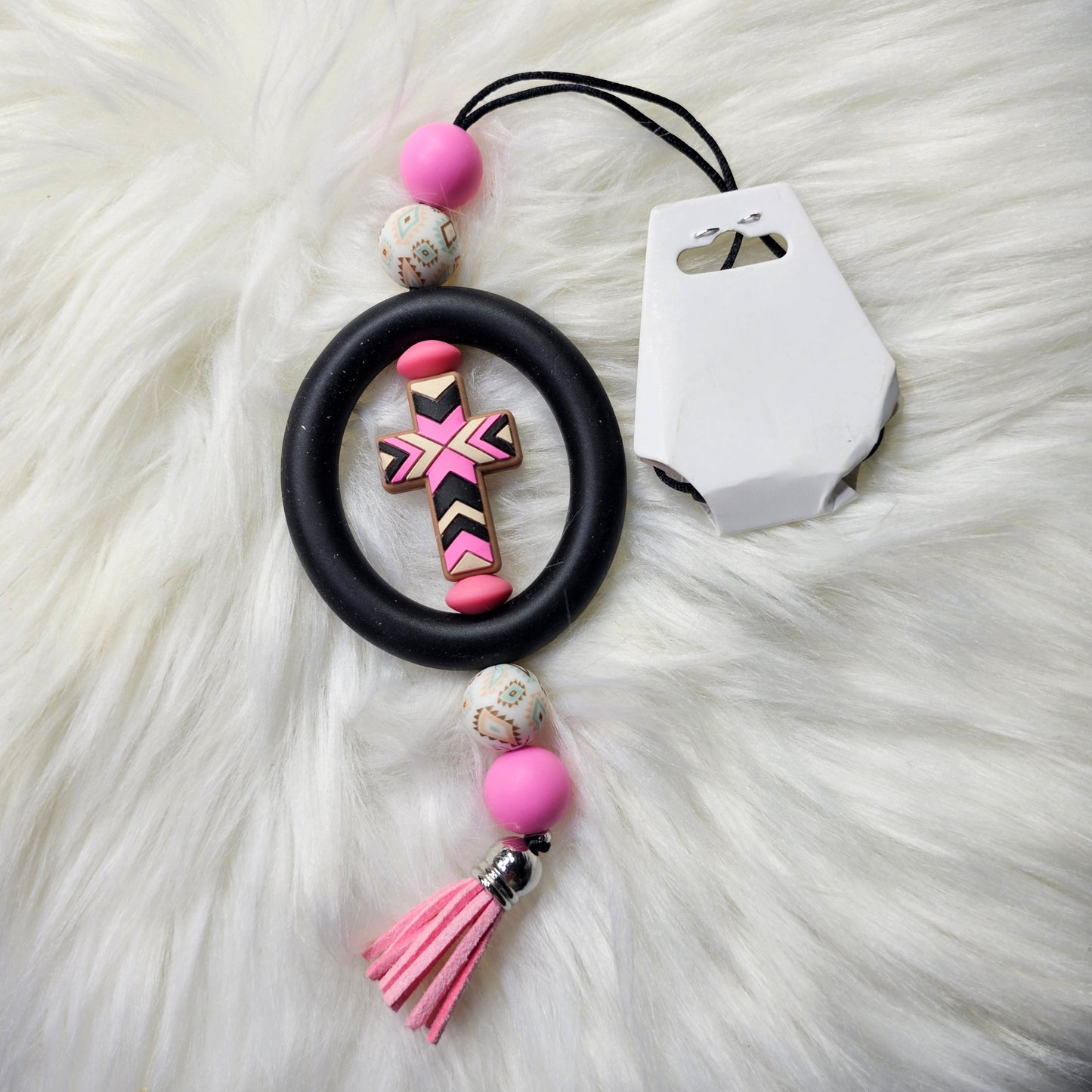 Beaded Mirror Charm – Everyday Chaos, Matching Energy