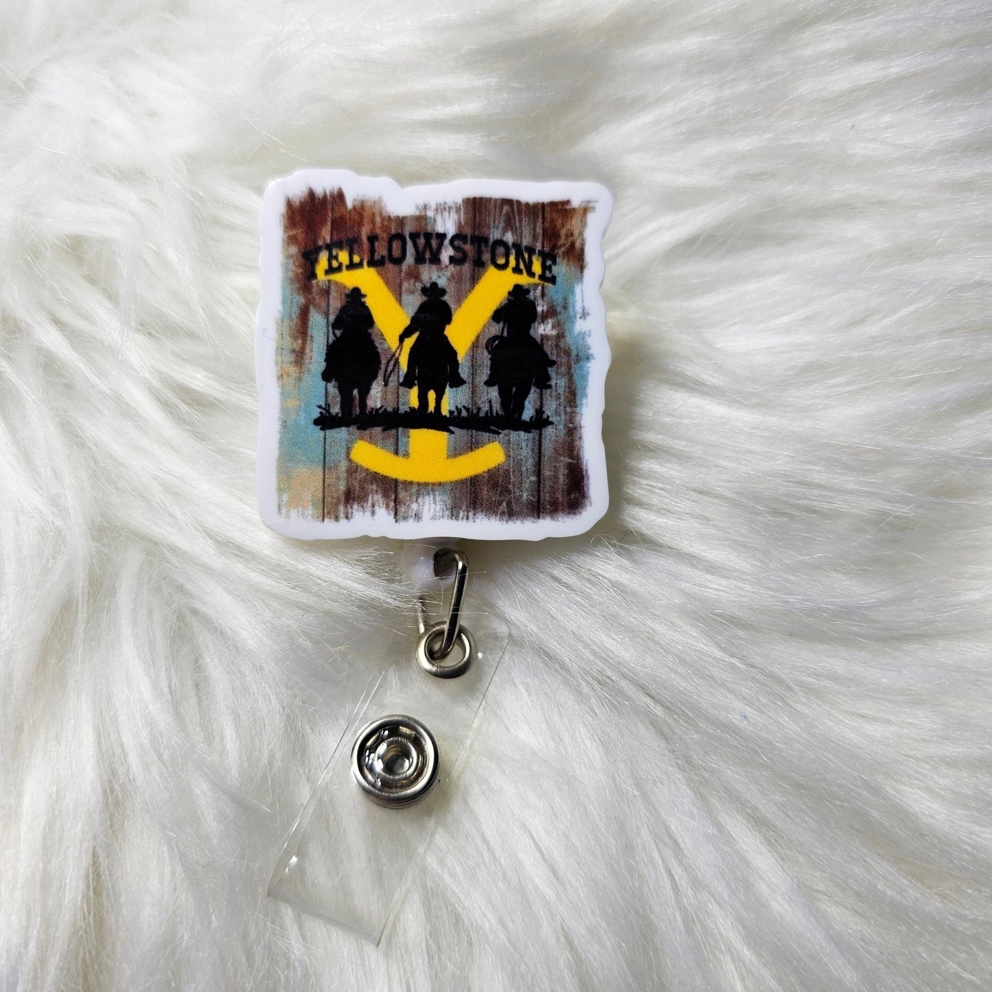 Swivel Badge Reel - Fixed Topper