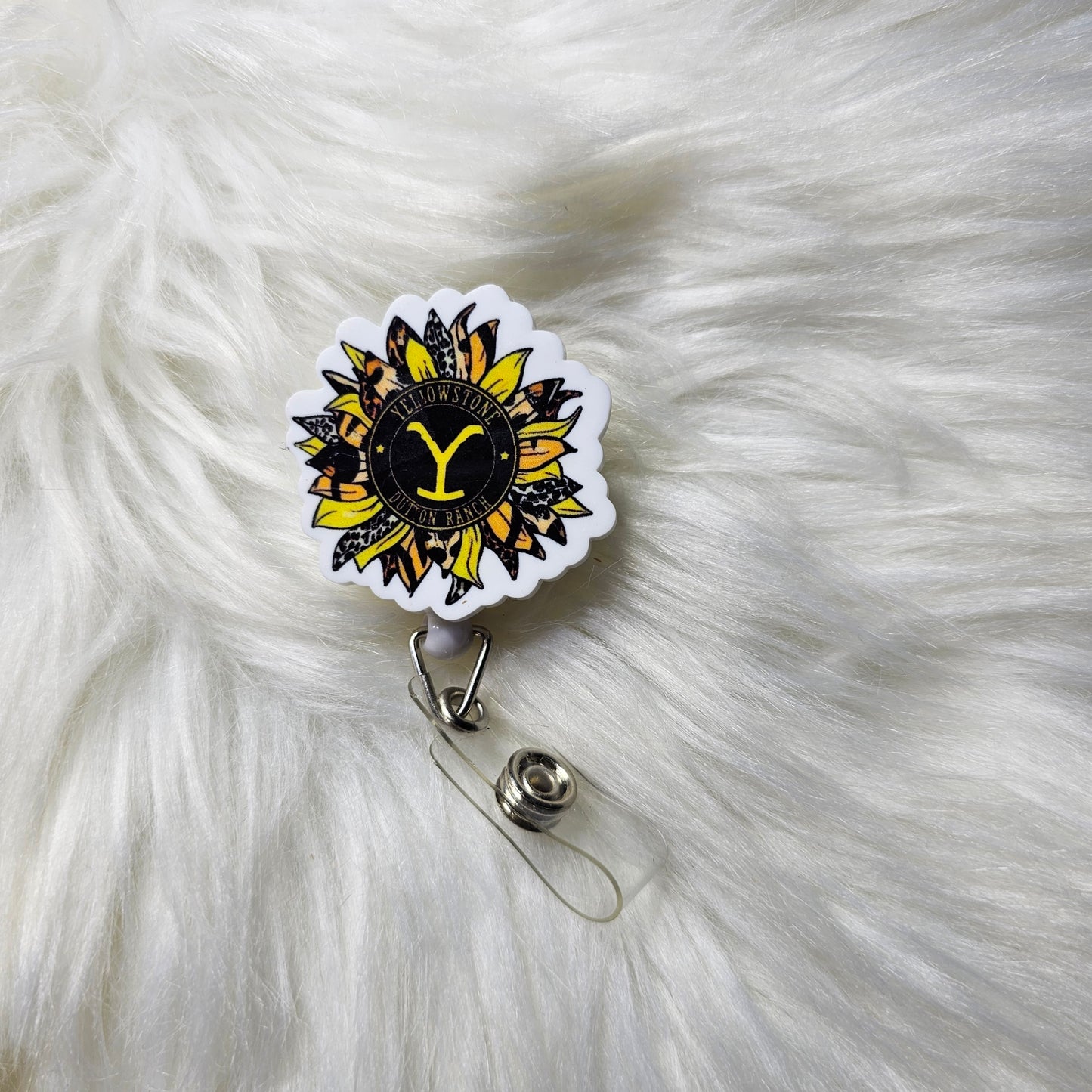 Swivel Badge Reel - Fixed Topper