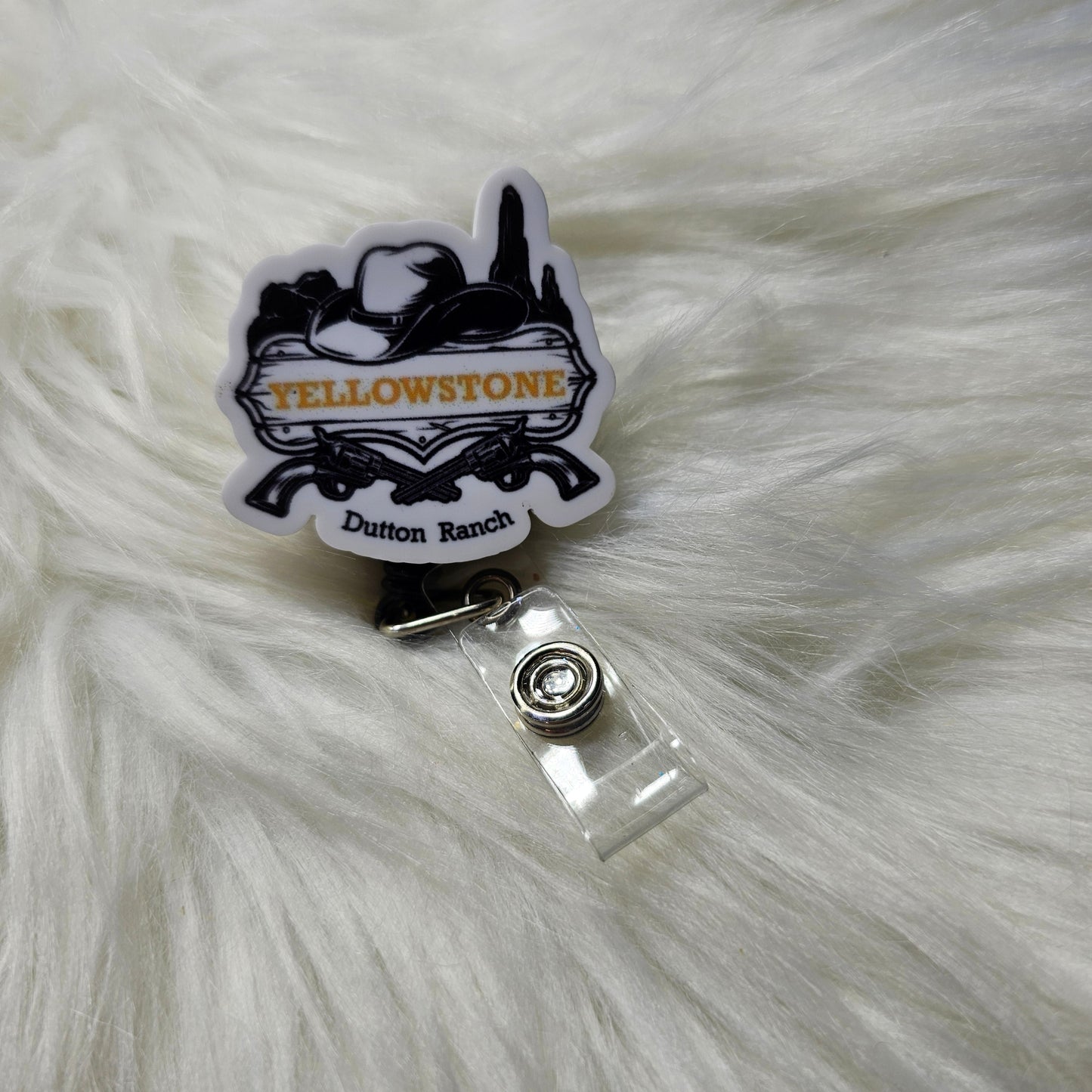Swivel Badge Reel - Fixed Topper