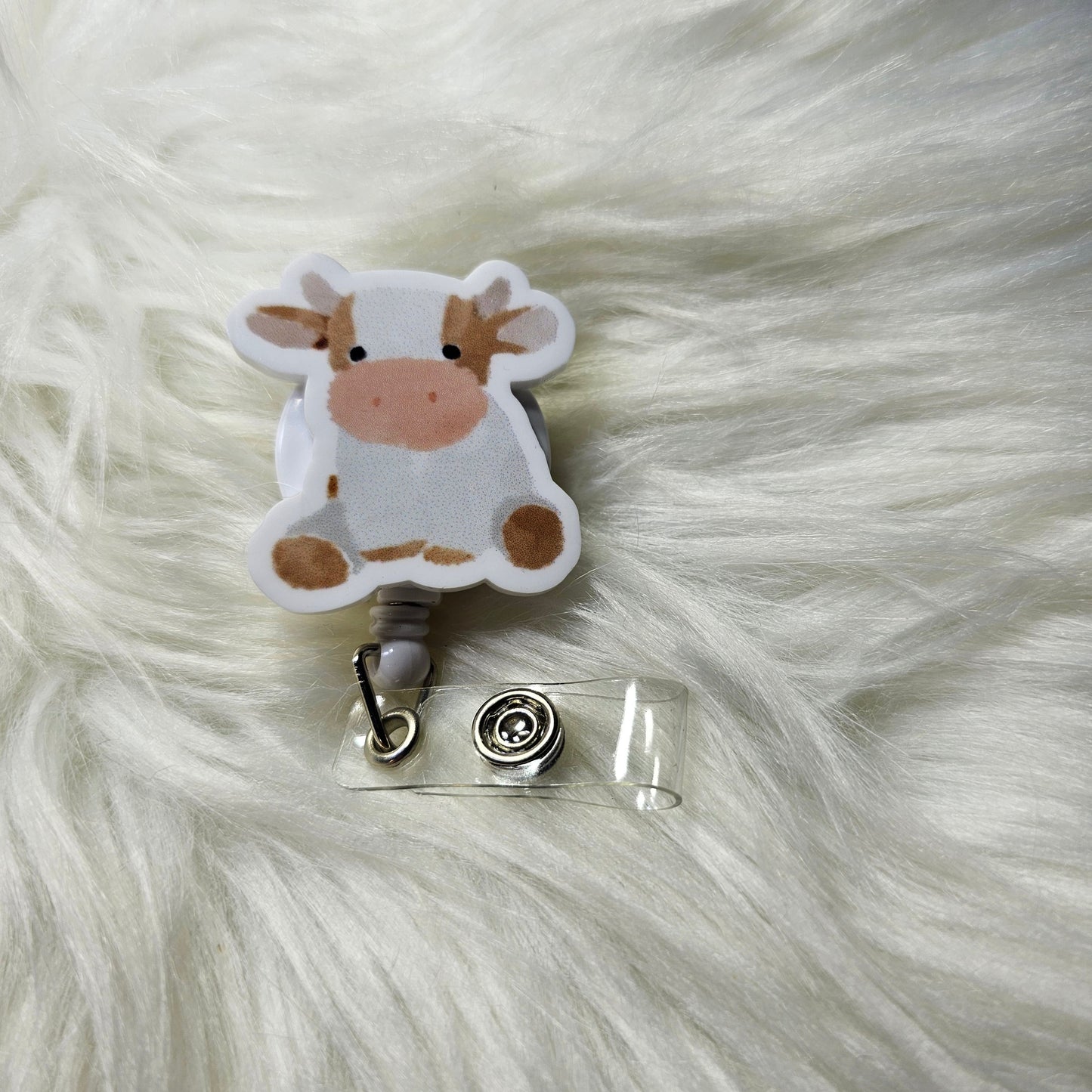 Swivel Badge Reel - Fixed Topper