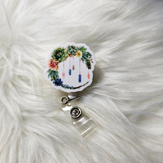 Swivel Badge Reel - Fixed Topper