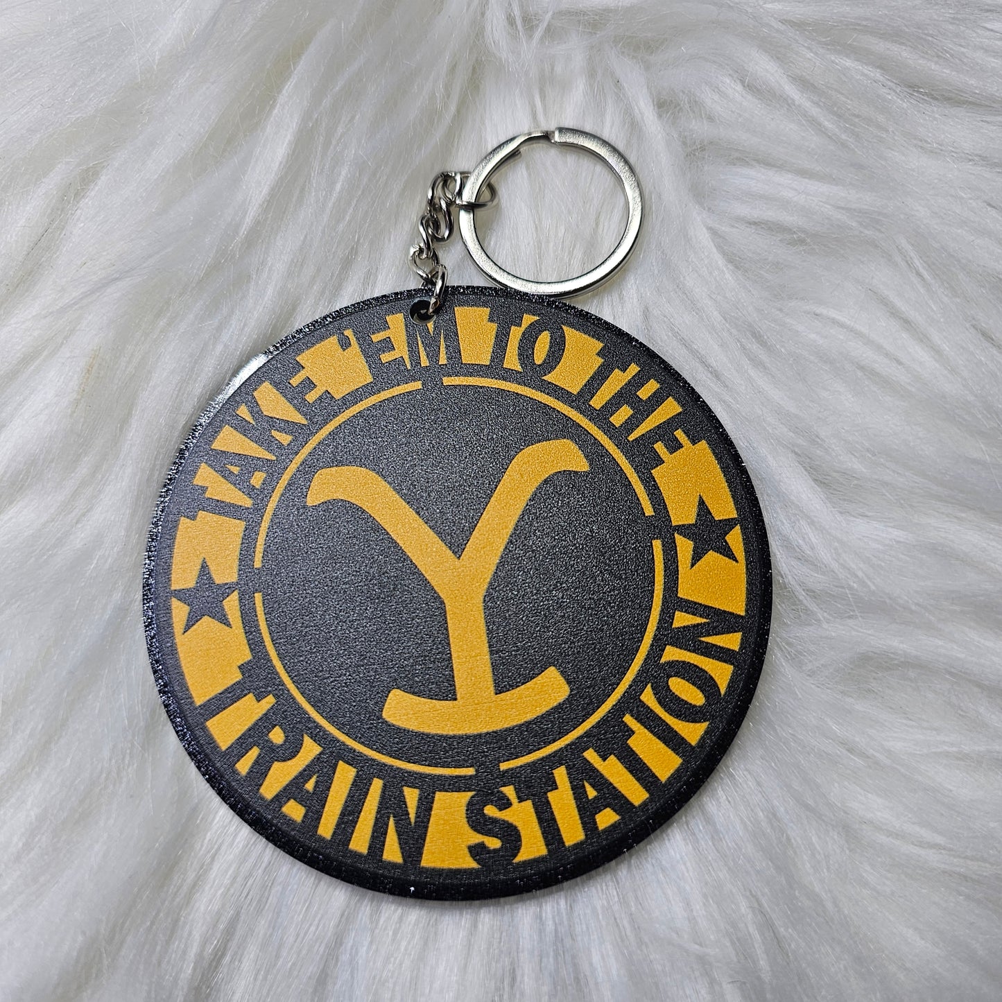 Keychain - Lg. Acrylic