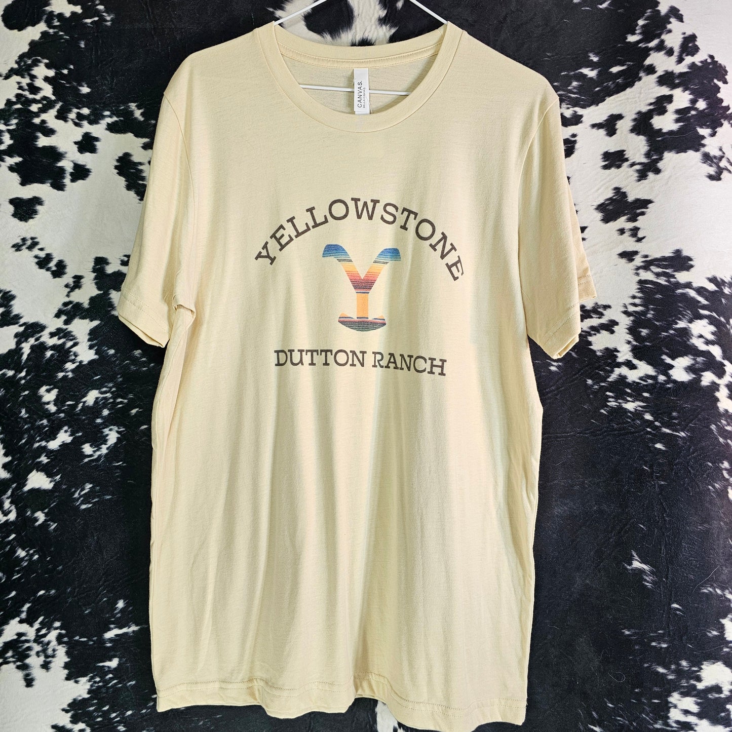 YS Serape Tan – Go-To – Graphic Tee – coffee-fueled tee uniform for real-life chaos