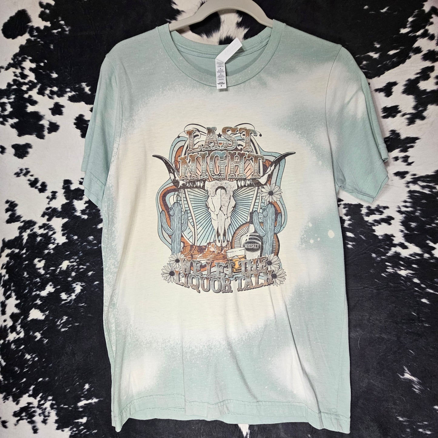 Liquor Talks I Listen Tee - M