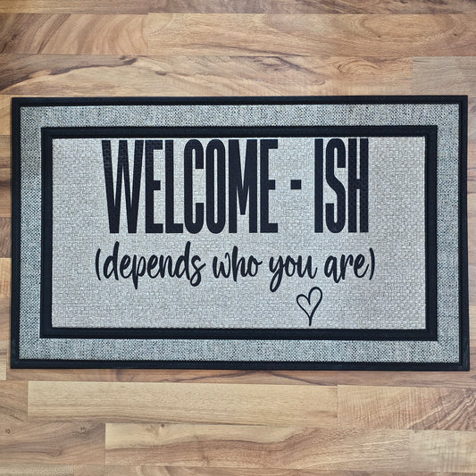 Welcomish Welcome Mat