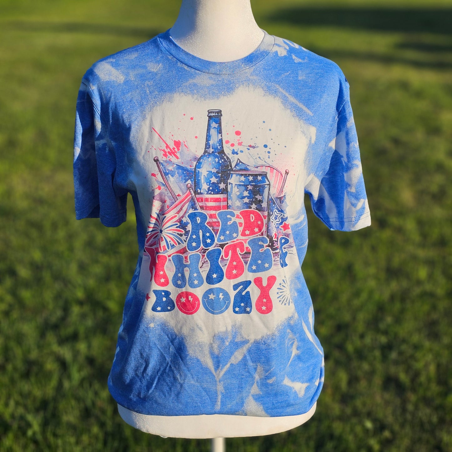 Red White Boozy Tee