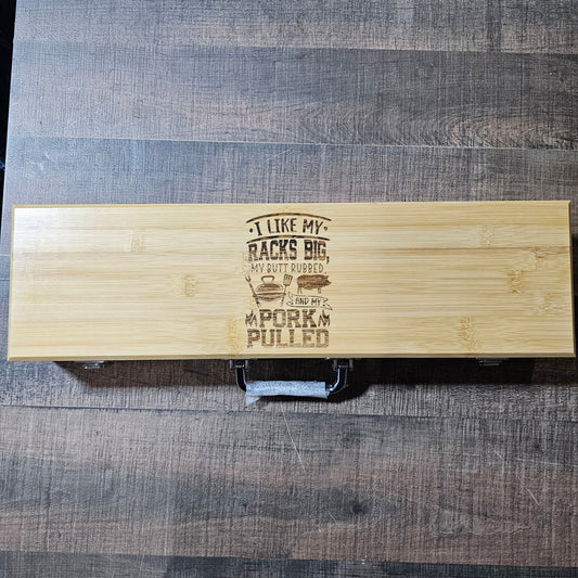 Butt Rubbed Grill Set