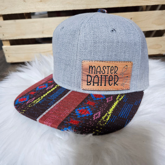 Master Baiter - Leather Patch Hat