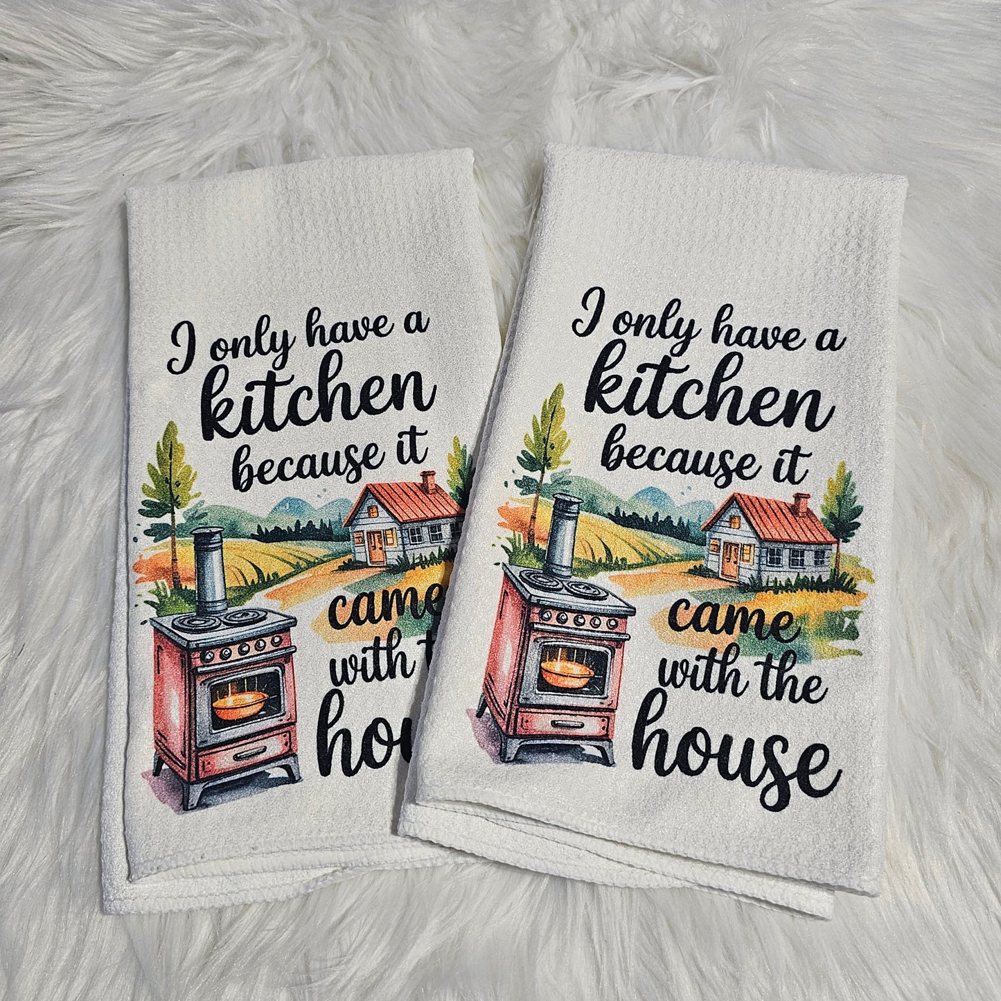 “Came with the House” Towel Set