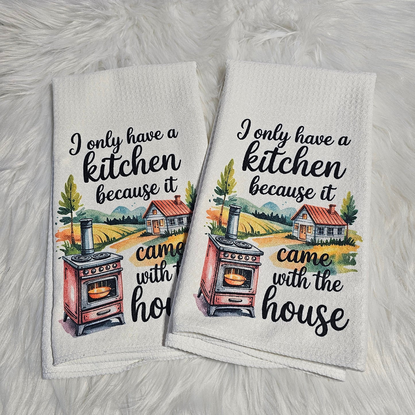 “Came with the House” Set – Ranchy – Kitchen Towel