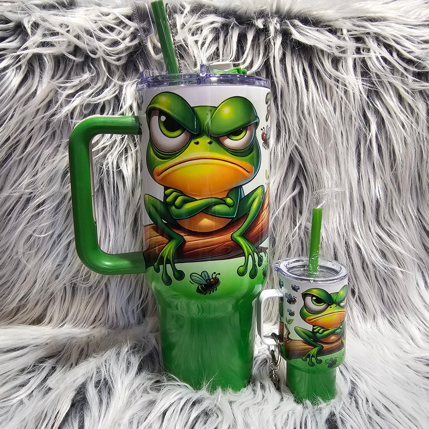 40 oz Sublimation Tumbler – Feelin’ Froggy Western Sass Set