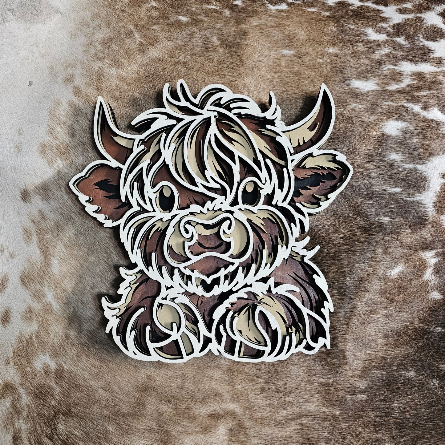 12" Layered Shelf Sitter