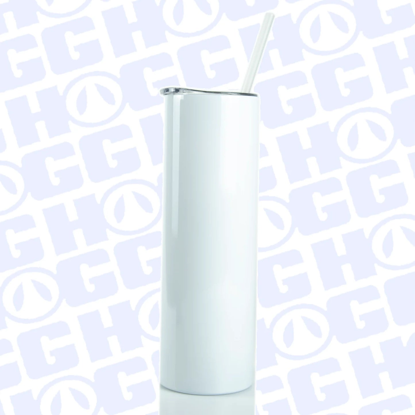 30 oz Sublimation Skinny – Tall Sips Zero Regrets