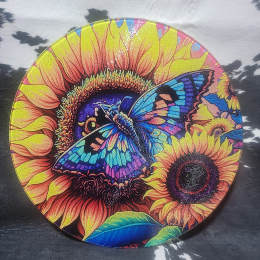 Lg. Round - Butterfly Home Decor/Accessories Farmhouse Hobbies