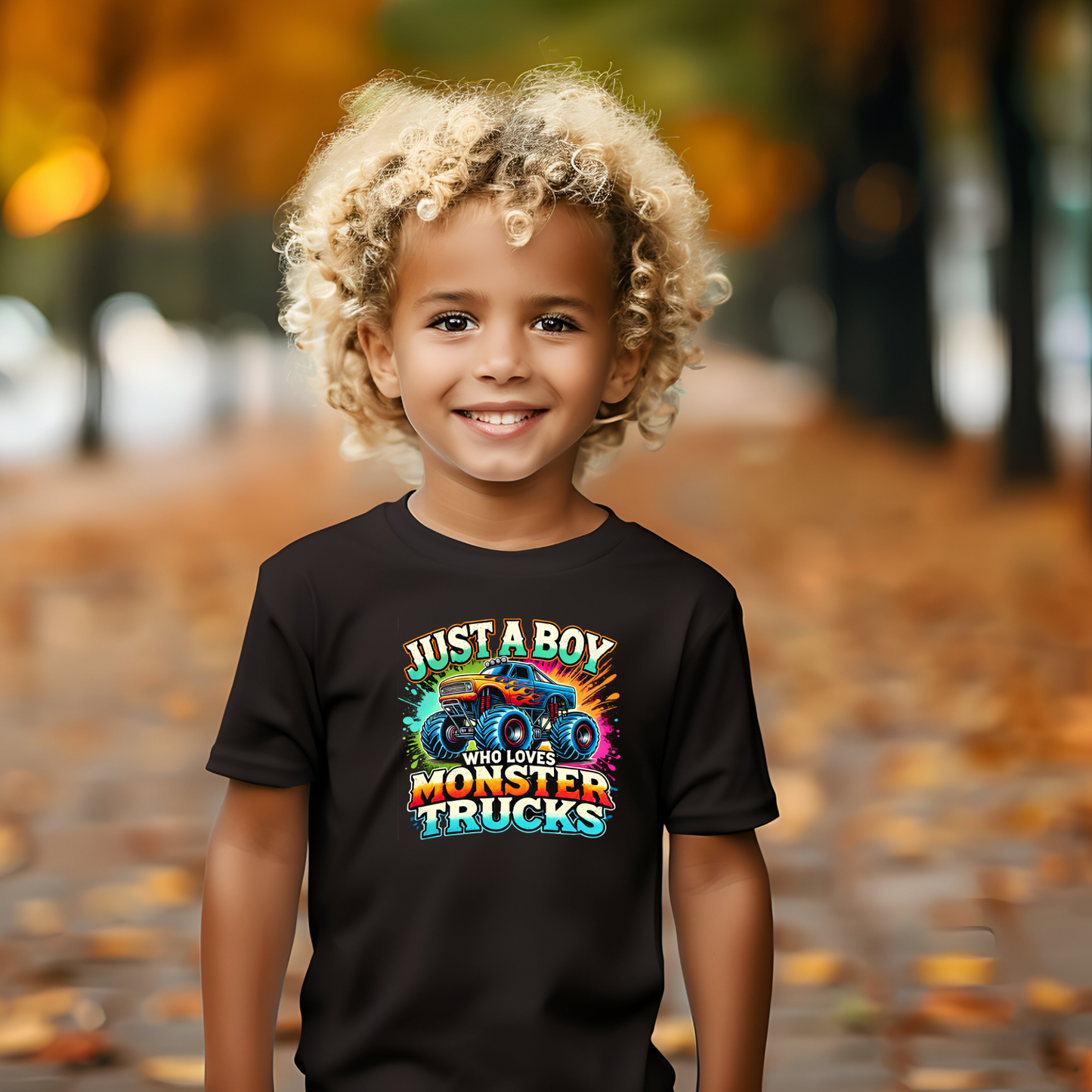 Monster Trucks with custom gift design
