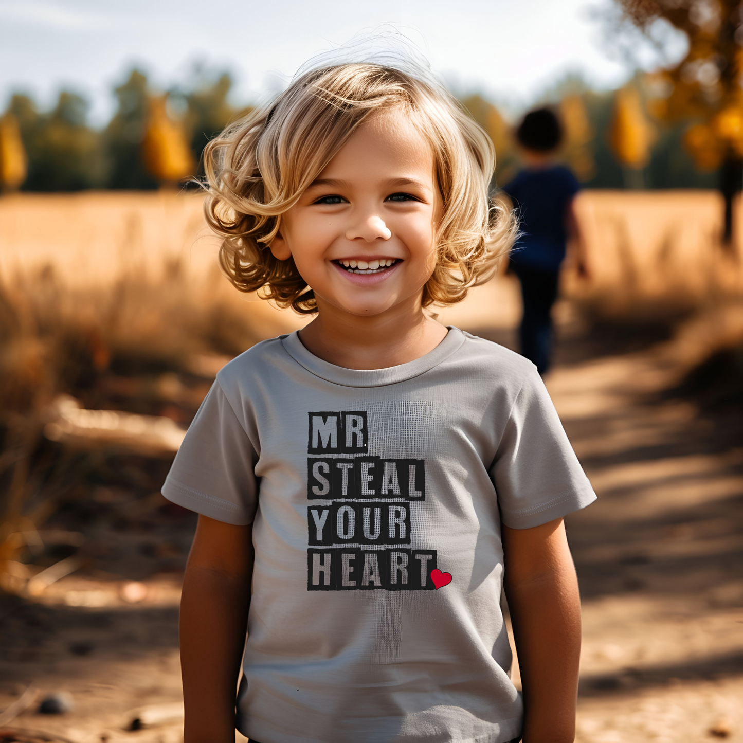 Mr. Steal Your Heart with custom gift design