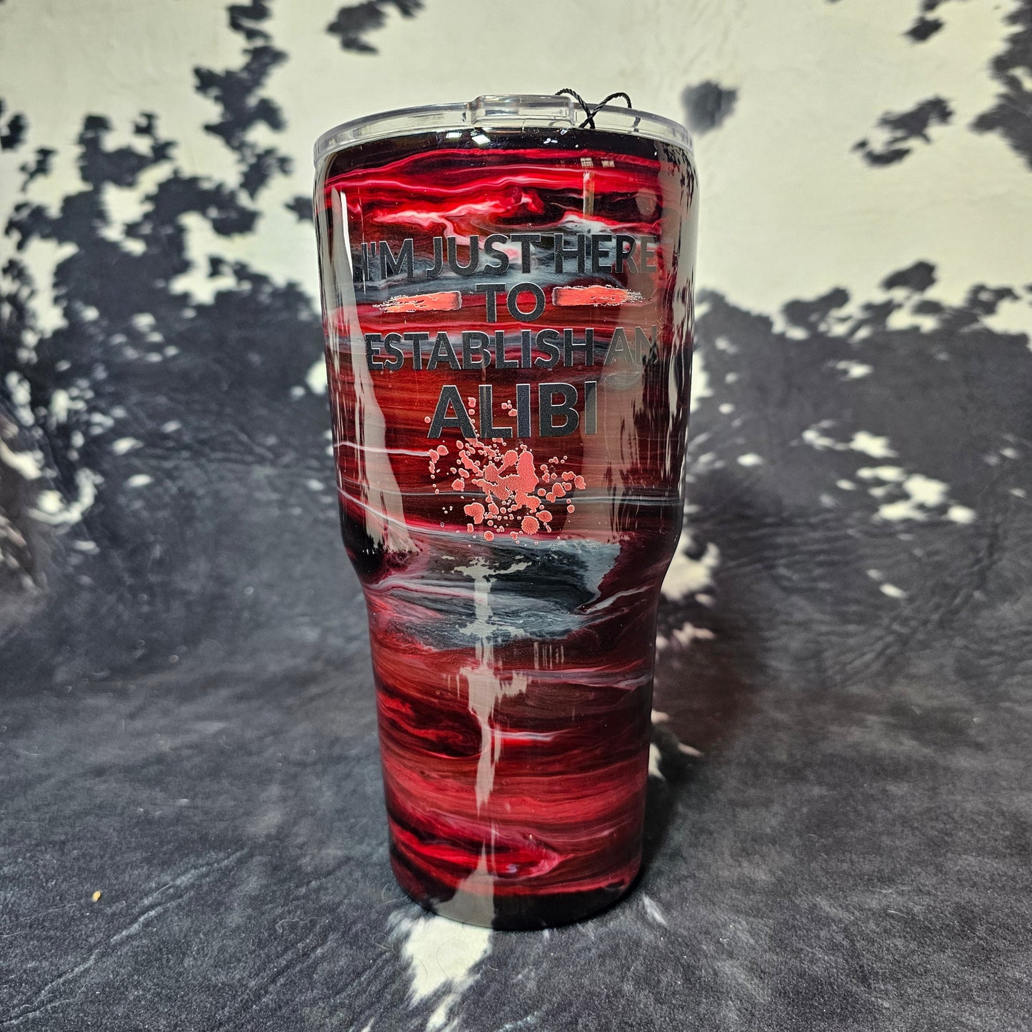 30 oz Reg Alibi Epoxy Swirl Tumbler – Story Straight Drink Cup