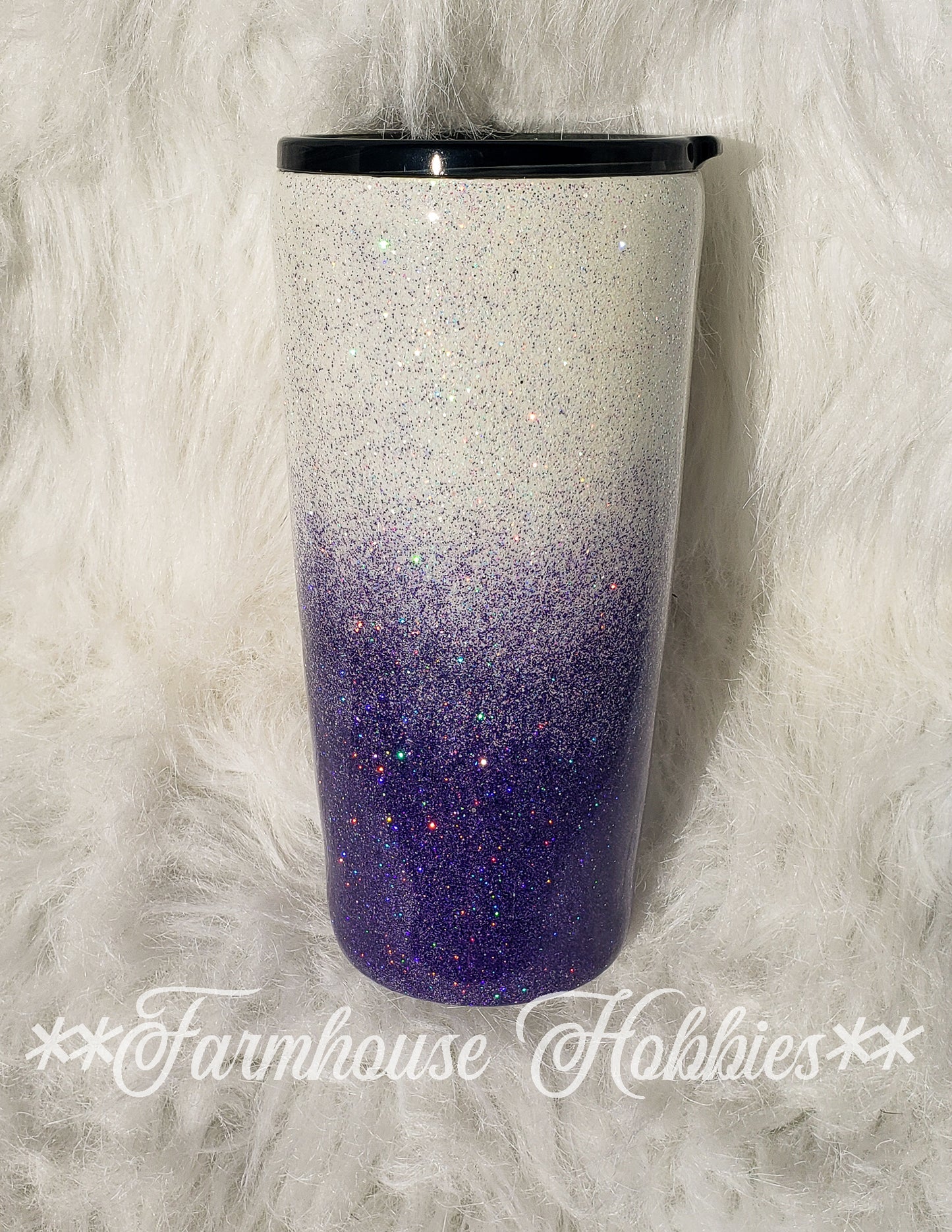 Purple/White Ombre RTS Drinkware Farmhouse Hobbies