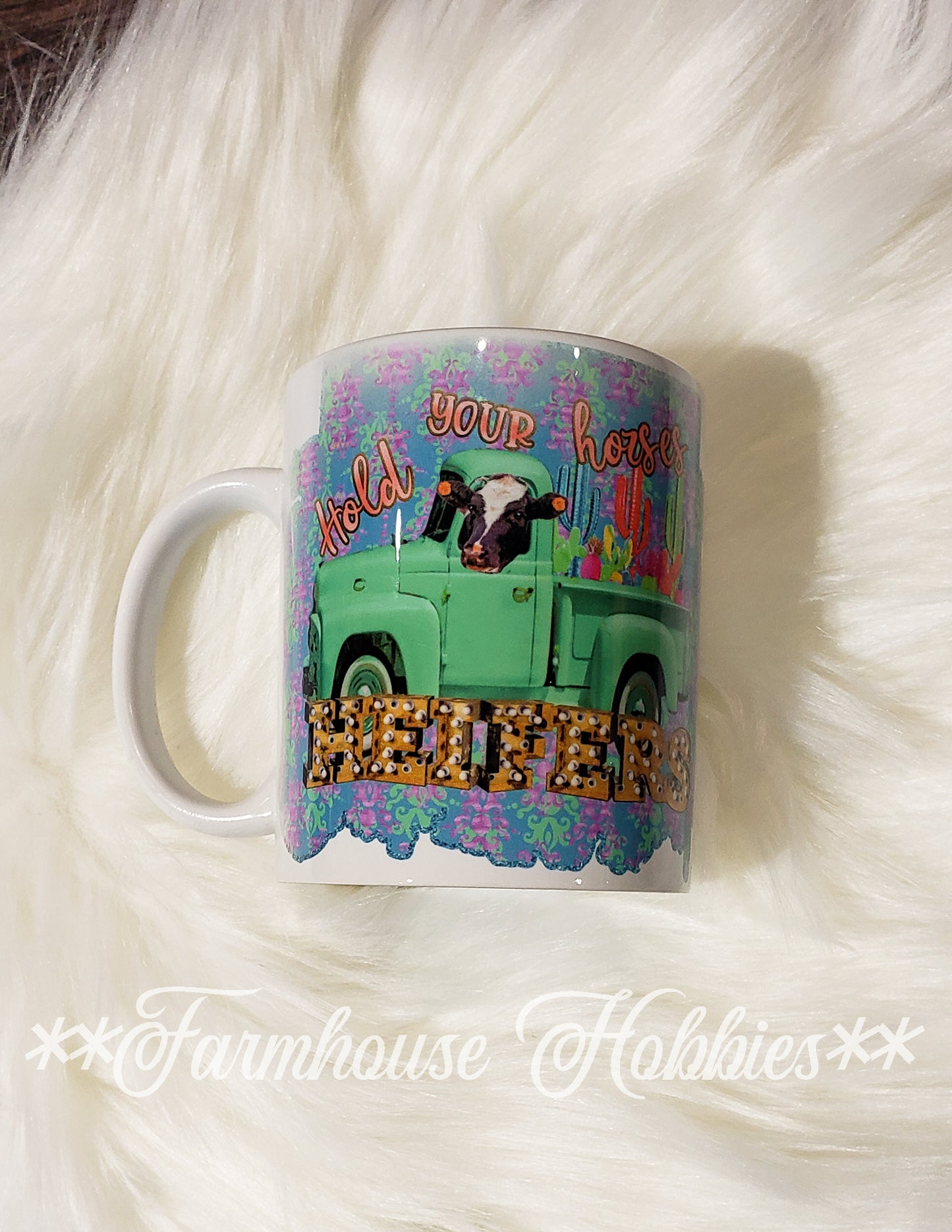 Heifer RTS Drinkware Farmhouse Hobbies