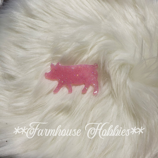 Large Keychain - Pink Pig Home Decor/Accessories Farmhouse Hobbies   