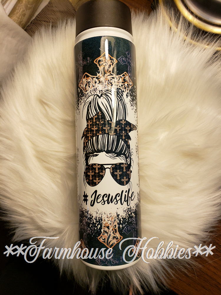 Jesus is Life RTS Drinkware Farmhouse Hobbies