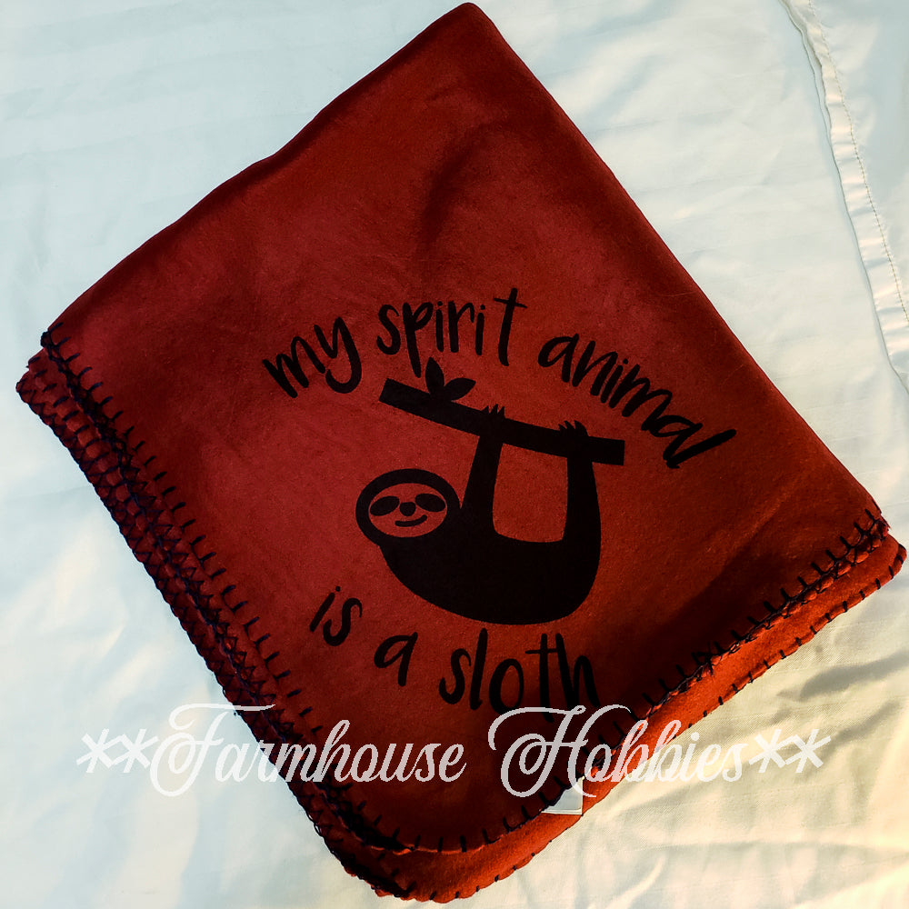 Custom Fleece Blanket Home Decor/Accessories Farmhouse Hobbies