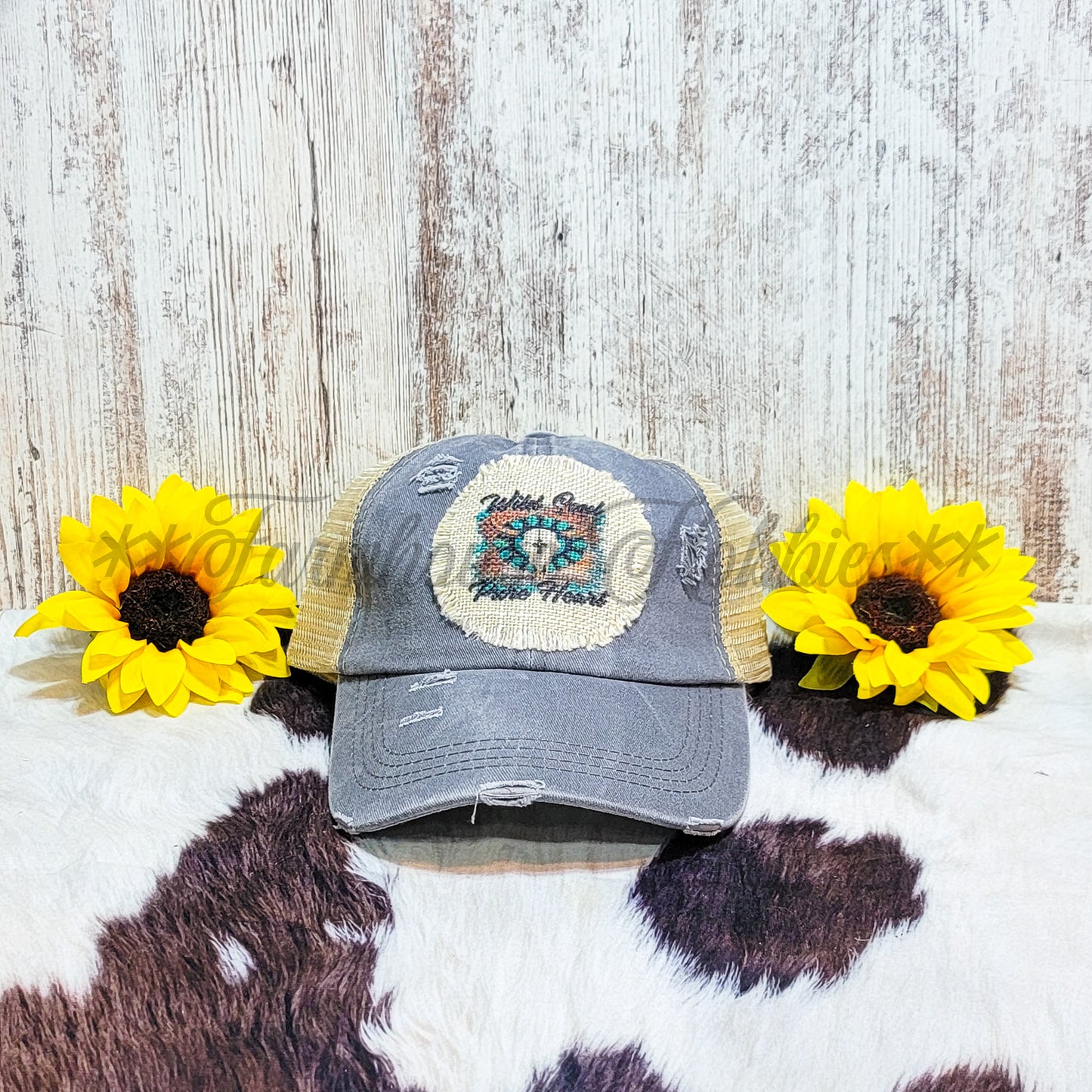 Wild Soul Hat w/Patch Apparel Farmhouse Hobbies