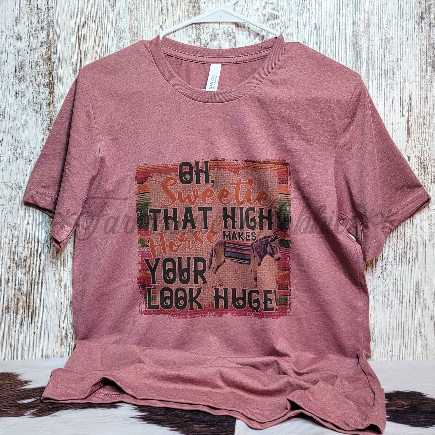 High Horse Tshirt SS T-shirt Farmhouse Hobbies