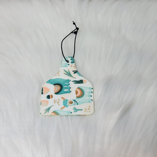 Air Freshener - Llama Eartag Farmhouse Hobbies
