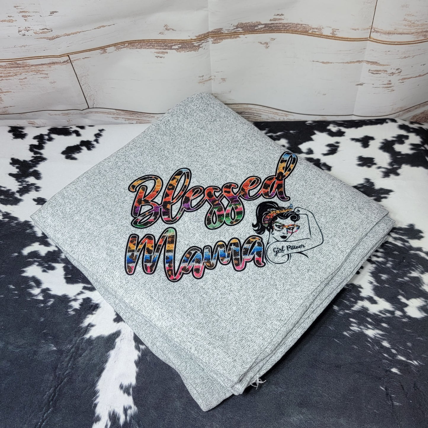 Sweater Blanket - Blessed Mom Home Decor/Accessories Farmhouse Hobbies