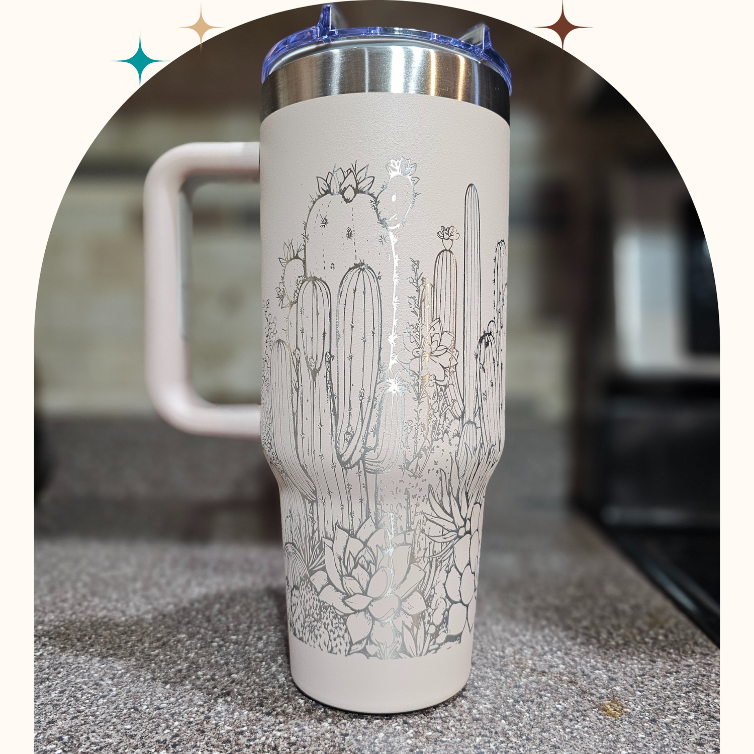 Lasered Drinkware
