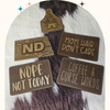 Lasered Leather Patch