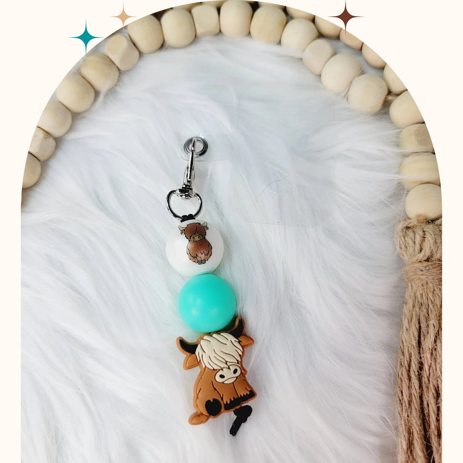 Beaded Keychains