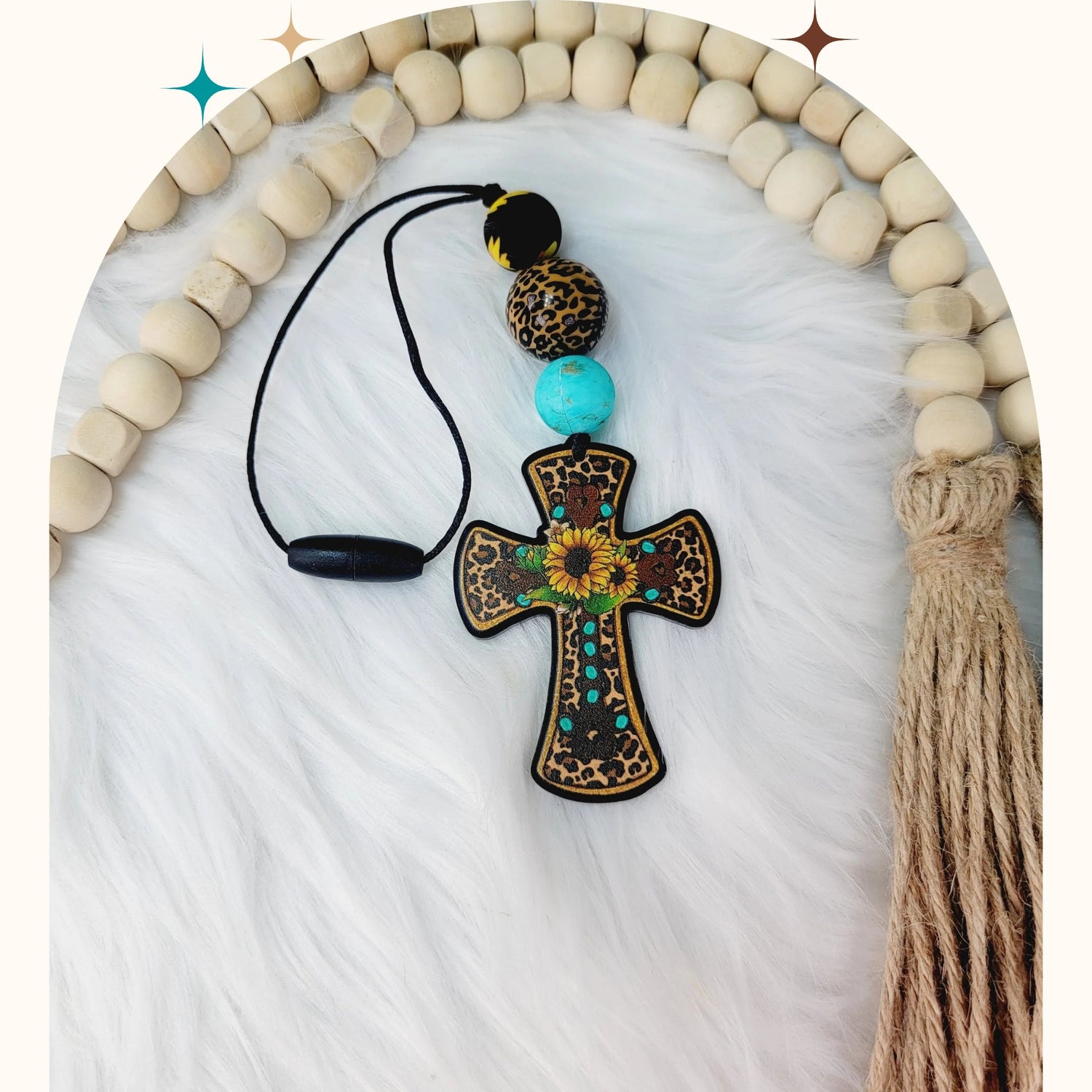 Beaded Mirror Charms
