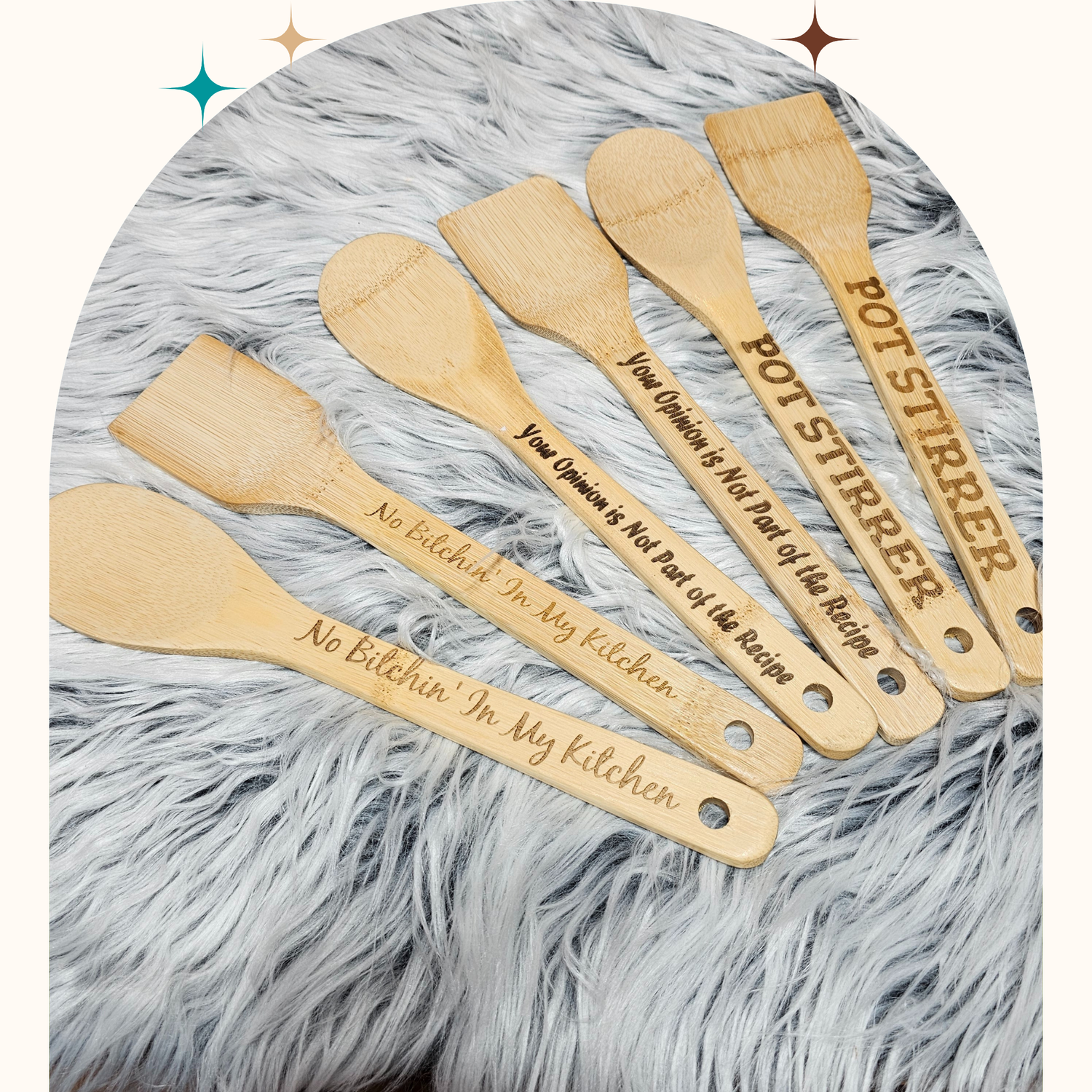 Lasered Utensils/Tools